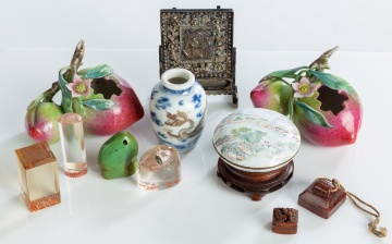 Chinese / Japanese Table Articles and Scholar Seals